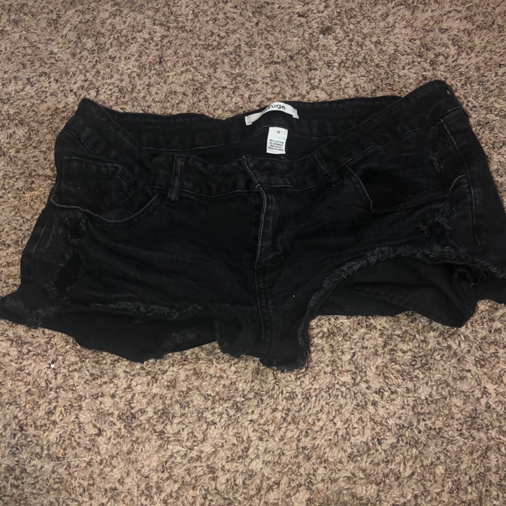 Black shorts